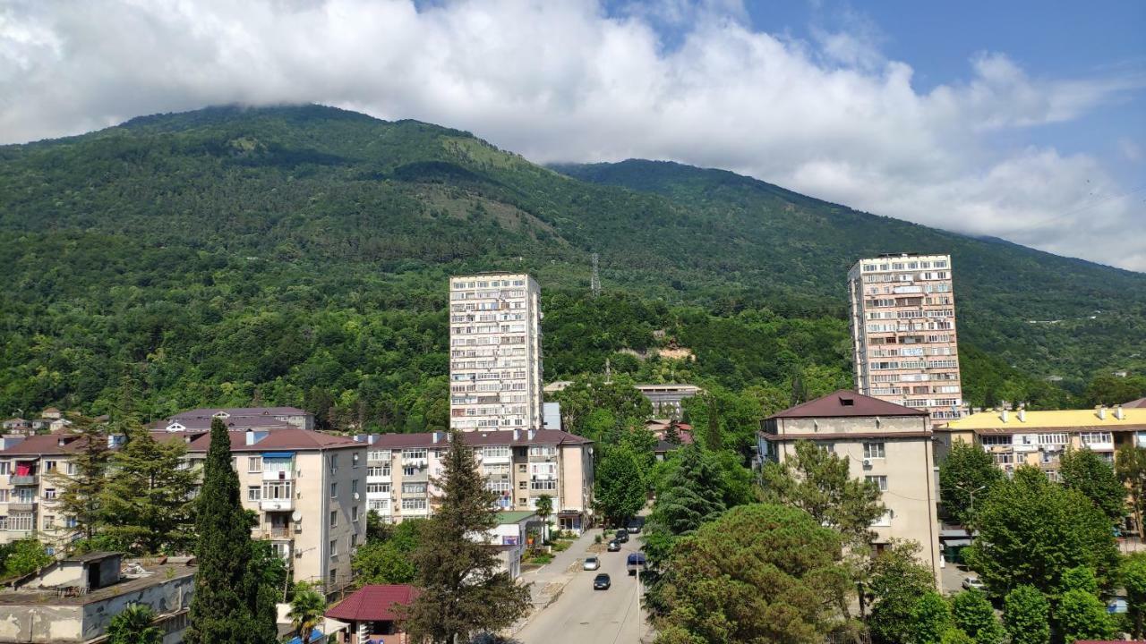 Улица Абазгаа Апартаменты Gagra Kültér fotó